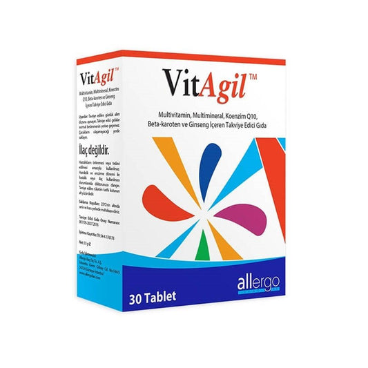 VitAgil Multivitamin - 30 Tablets