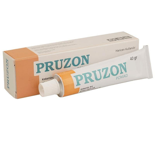 Pruzon - Natural Skin Care Ointment with Calamine & Tea Tree Oil for Soothing Relief, 40g