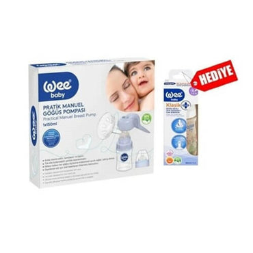 Wee Baby Manual Breast Pump - BPA-Free, Easy-to-Use Breastfeeding Accessory for Nursing Mothers