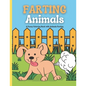 Farting Animals Coloring Book: Animal Farts Coloring Book for Kids and Adults: A Funny Coloring Book with Animals Farting - Paperback