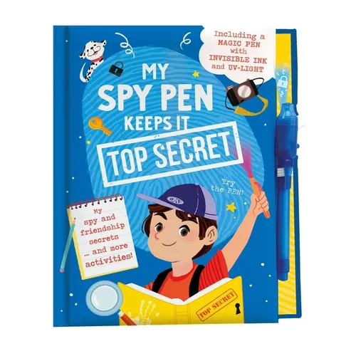My Spy Pen Keeps It Top Secret - Hardcover