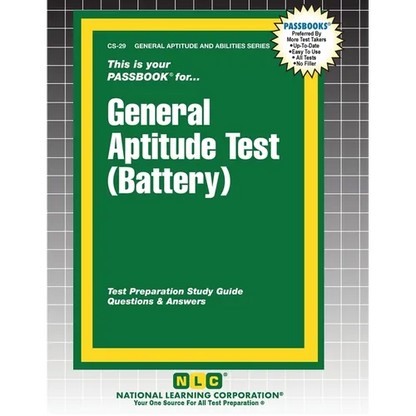 General Aptitude Test (Battery) - Paperback