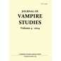 Journal of Vampire Studies: Vol. 4 (2024) - Paperback