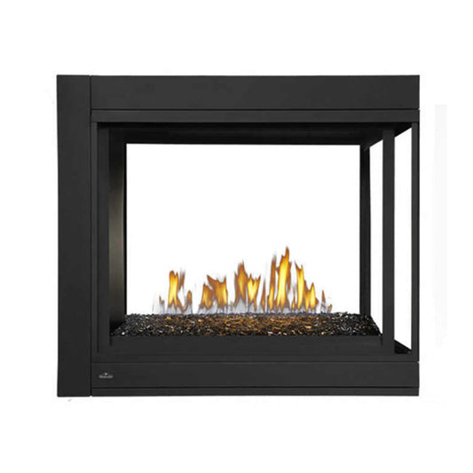 Napoleon Ascent 43-Inch Multi-View 3-Sided Glass Ember Bed Direct Vent Natural Gas Fireplace [BHD4PGN] (SAK62815)