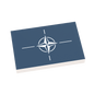 Nato Flag -  Custom Printed - Made Using a LEGO® Tile