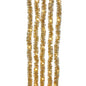 Champagne Iridescent Tinsel With Warm White Superbright LED Cascade Light - 6.5' - 100 Light