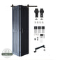 2-Door Bifold Barn Door Kit | Black Hardware