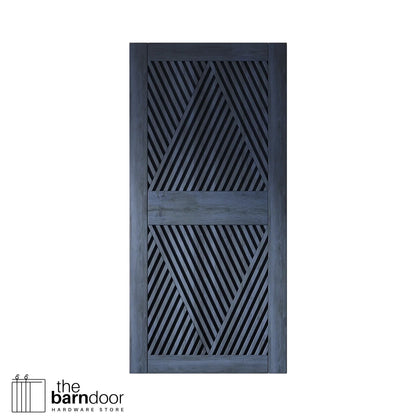 Diamond Pattern Pine Wood DIY Barn Door