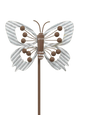 Corrugated Metal Butterfly Garden Stake -
