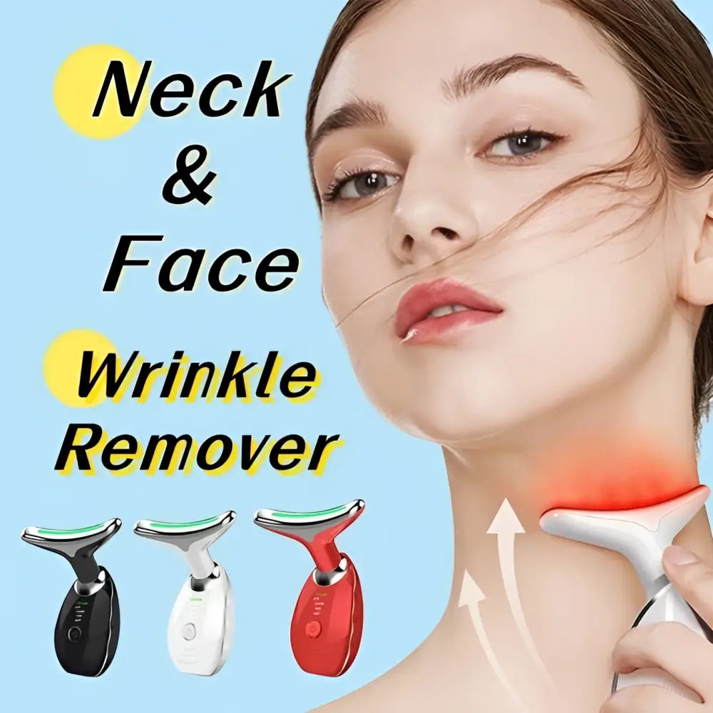 Neck Face Beauty Device LED Wrinkle Remover