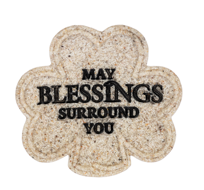 Shamrock Trinket Dish - May BLESSINGS Surround You
