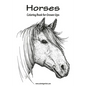 Horses Coloring Book for Grown-Ups 1 - Paperback