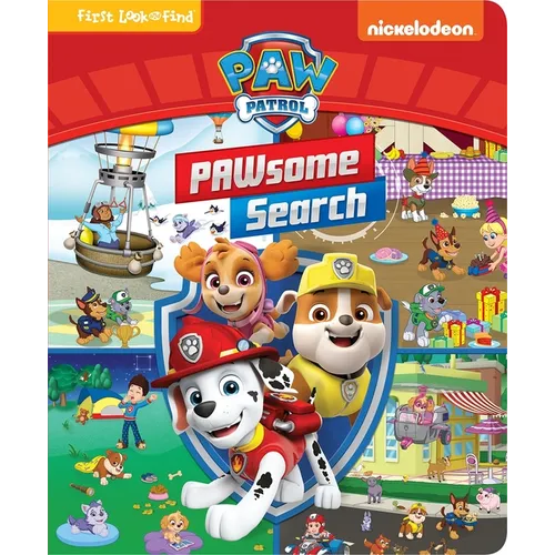 Nickelodeon Paw Patrol: Pawsome Search First Look and Find - Board Book