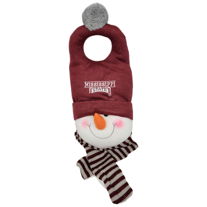 Snowman Door Hanger - Mississippi State