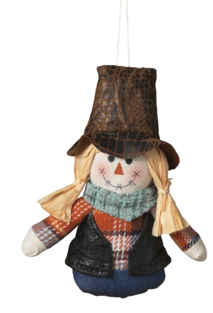 Autumn Scarecrow Ornament -