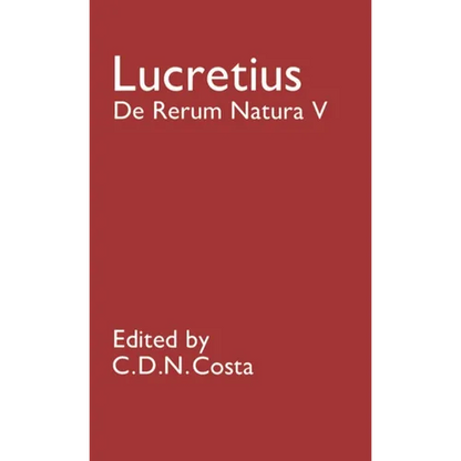 de Rerum Natura: V - Paperback
