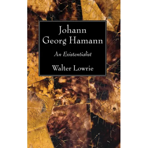 Johann Georg Hamann - Paperback