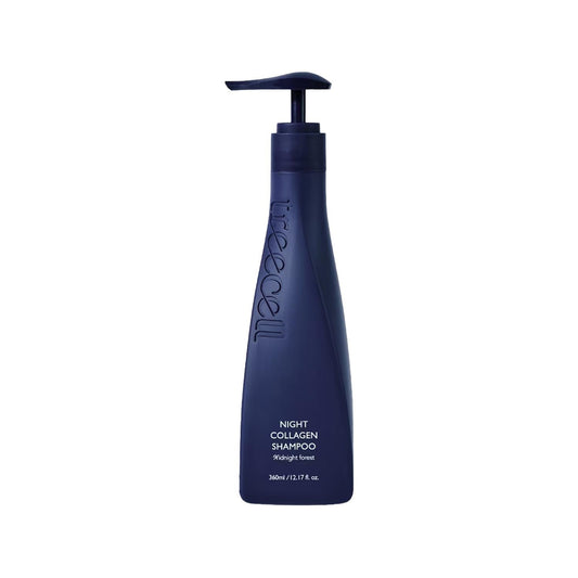 Treecell Collagen Night Shampoo - Midnight Forest, 12.18 fl oz - Nourishing Overnight Hair Treatment with Collagen for Repair & Strength