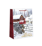 Traditional Small Gift Bag - Rustic Mailbox