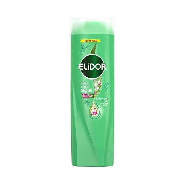 Elidor Superblend Shampoo for Healthy Hair Growth - 13.53 fl oz - Biotin & Argan Oil