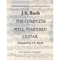 J. S. Bach: The Well-Tempered Guitar: 48 Preludes and Fugues adapted by J.A.Blyth - Paperback
