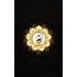 Glowing Golden Ring Yang-Yang Lotus Flower Diary, Journal, and/or Notebook: Perfect for Fans of Astrology, Dark Magic, Fantasy, Mindfulness, Occult, P - Hardcover