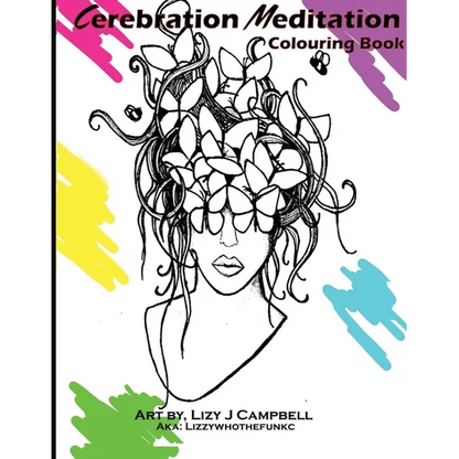 Cerebration Meditation Adult Coloring Book - Paperback