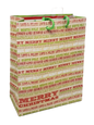Medium Gift Bag With Tissue - Merry Christmas #1
