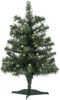 18 Inch Mini Pre-Lit Christmas Tree