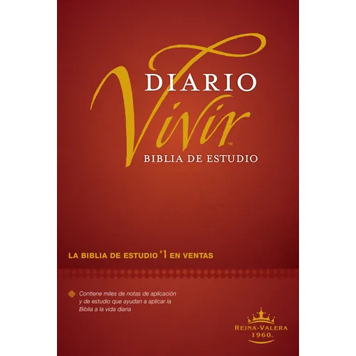 Biblia de Estudio del Diario Vivir Rvr60 - Hardcover