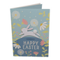Cotton Tail Bunny and Daisies Easter Card