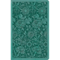 ESV Premium Gift Bible (Trutone, Teal, Floral Design) - Imitation Leather