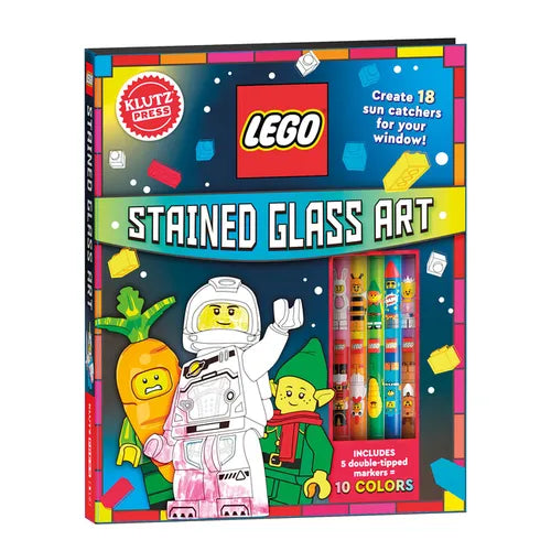 Lego Stained Glass Art - Hardcover