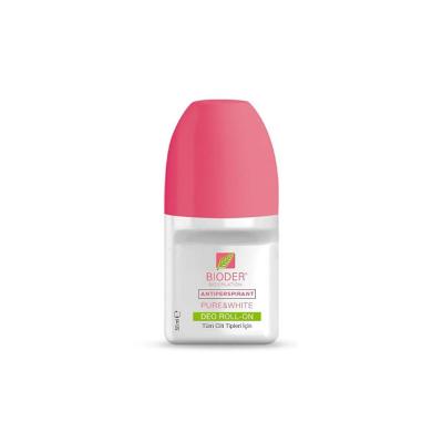 Bioder Antiperspirant Pure Deo Roll-On - Long-Lasting Protection for Sensitive Skin