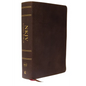 NKJV Study Bible, Premium Calfskin Leather, Brown, Full-Color, Red Letter Edition, Comfort Print: The Complete Resource for Studying God's Word - Leather