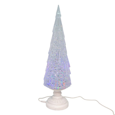 LED Lighted Christmas Tree Lantern - 17 Inch