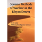 German Methods of Warfare in the Libyan Desert - Paperback