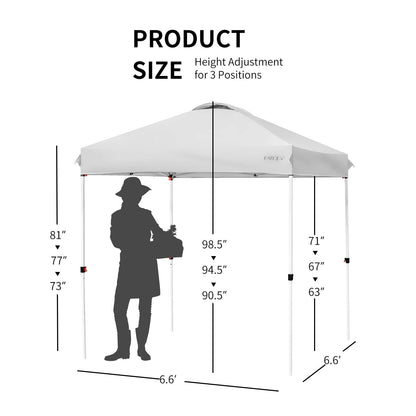 6.6 x 6.6 Feet Outdoor Pop