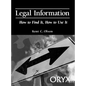 Legal Information - Hardcover