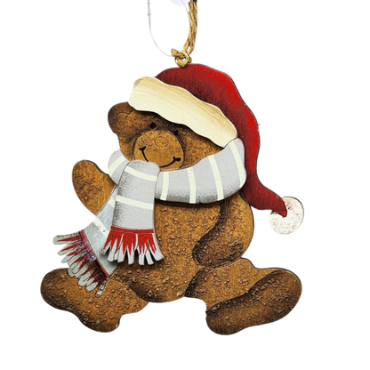 Rustic Wood Ornament -
