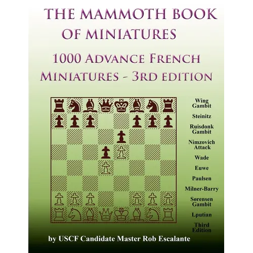 1000 Advance French Miniatures - Paperback