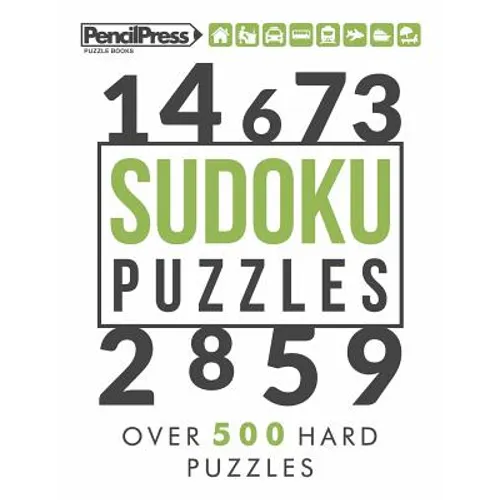 Sudoku Puzzles: Over 500 Hard Sudoku puzzles for adults (with answers) - Paperback