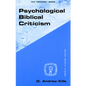 Psychological Biblical Criticism - Paperback