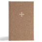 CSB Single-Column Personal Size Reference Bible, Brown Cloth Over Board - Hardcover