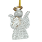 Spun Glass Angel Ornaments with Tree
