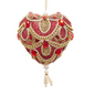Elegant Ruby Red Tassel Ornament -
