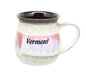 Drip Glaze Two-tone Pot Mug - Red