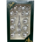 Christmas by Krebs Mini Trimsets with Topper - Silver