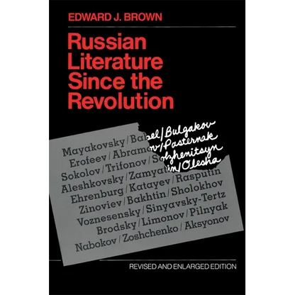 Russian Literature Since the Revolution: Revised and Enlarged Edition - Paperback