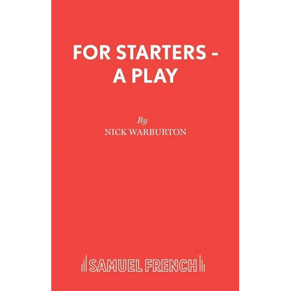 For Starters - A Play - Paperback